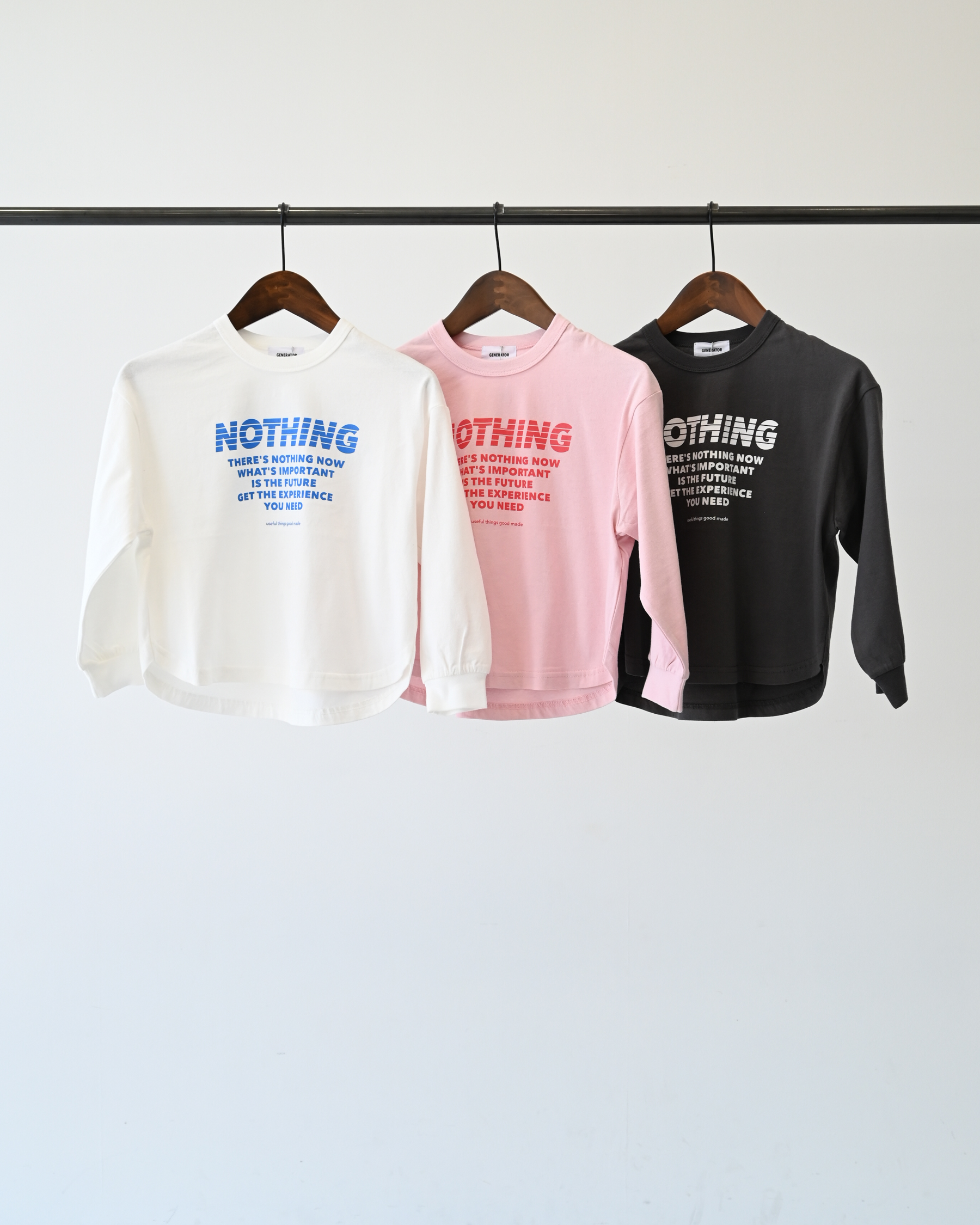 NOTHING L/S Tシャツ