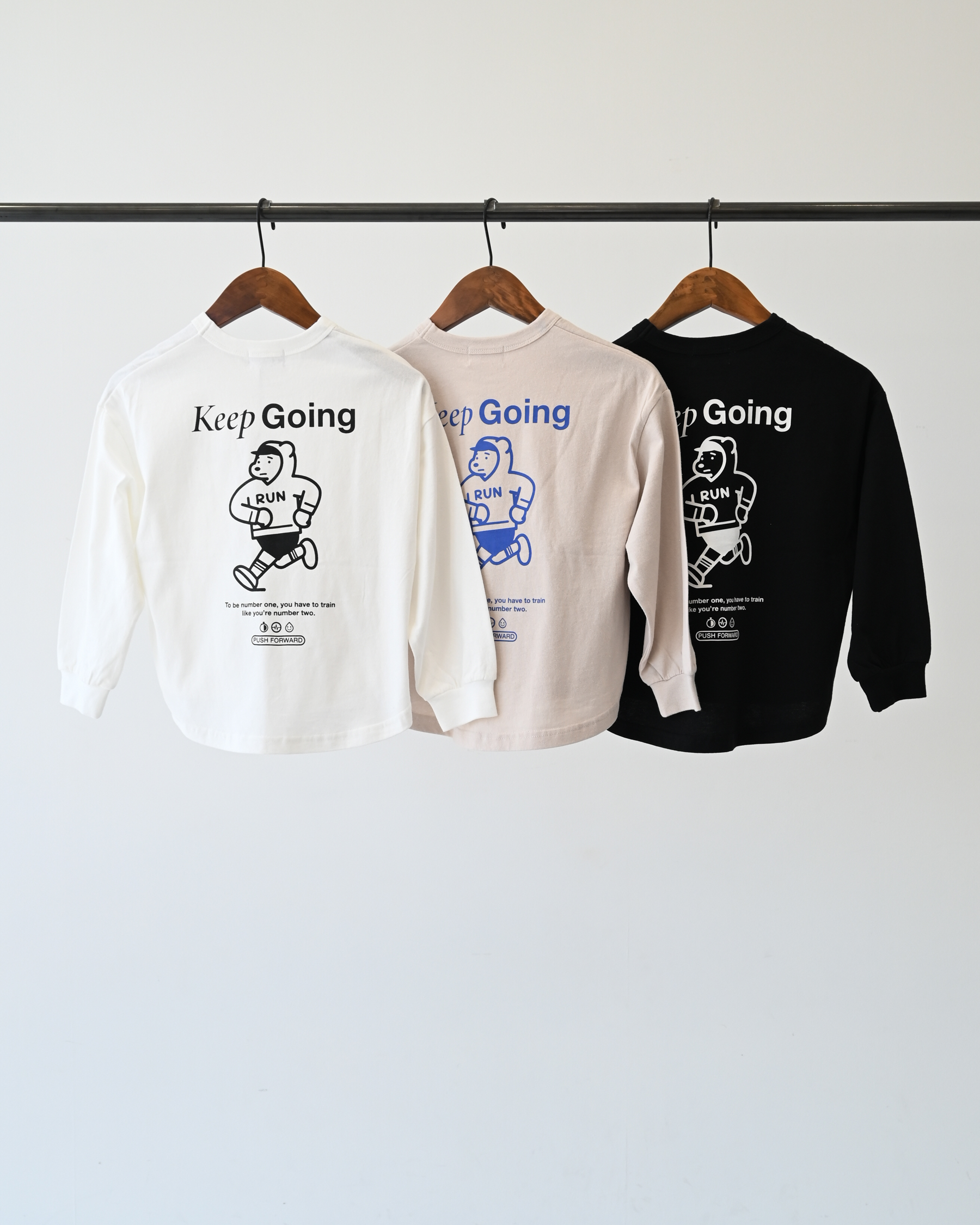 Keep Going L/S Tシャツ