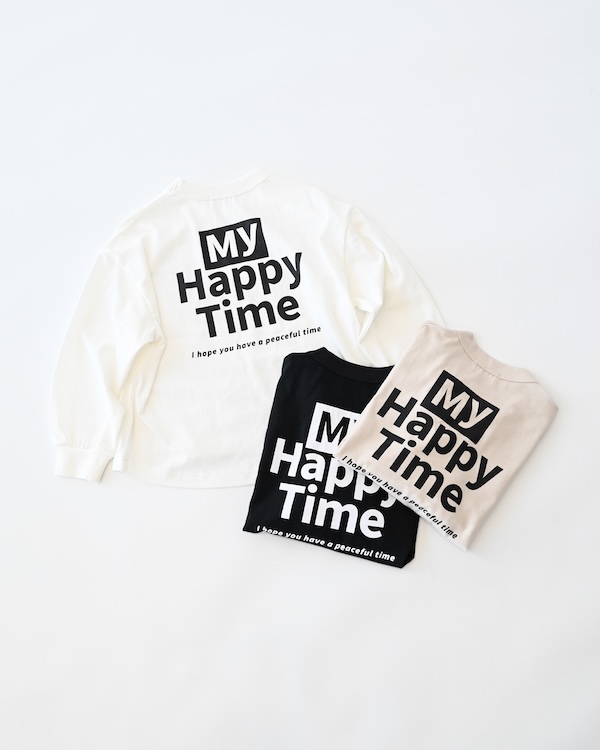 Happy Time L/S Tシャツ