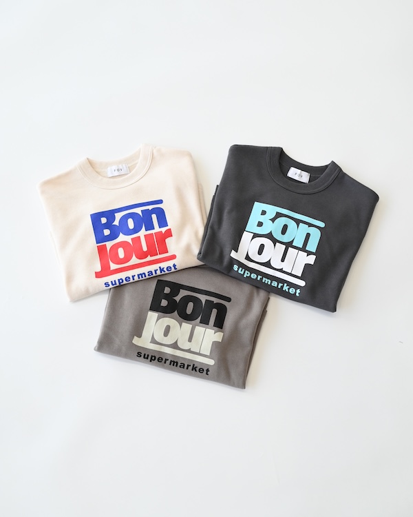 Bon Jourトレーナー