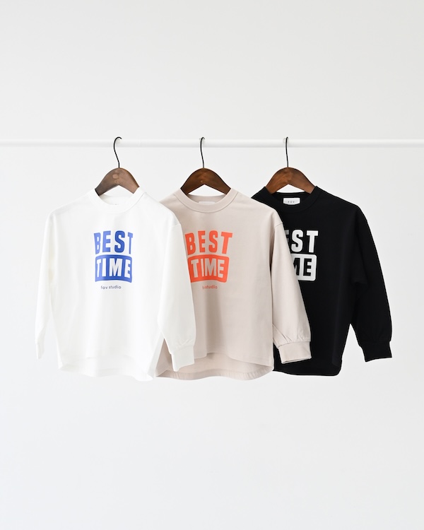 BEST TIME L/S Tシャツ