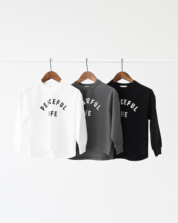 PEACEFUL LIFE L/S Tシャツ