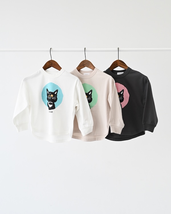 F/B CAT L/S Tシャツ
