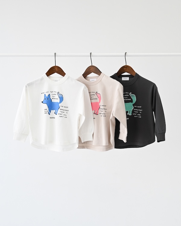 F/B DOG L/S Tシャツ