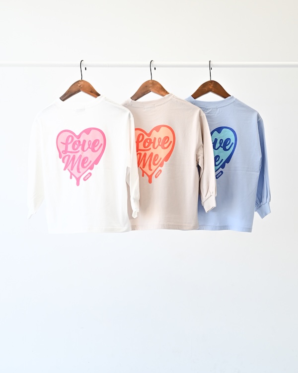 Love me L/S Tシャツ