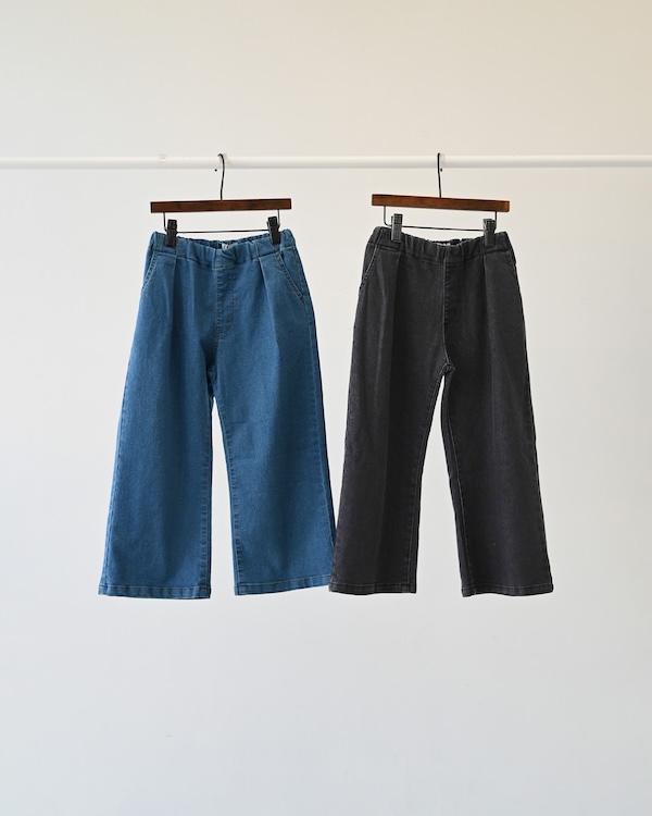 バギーデニムパンツ