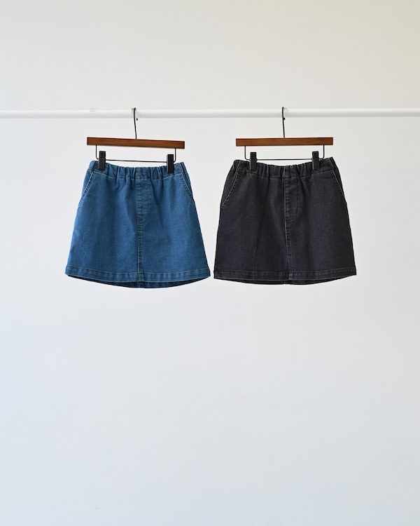 デニムショートスカート